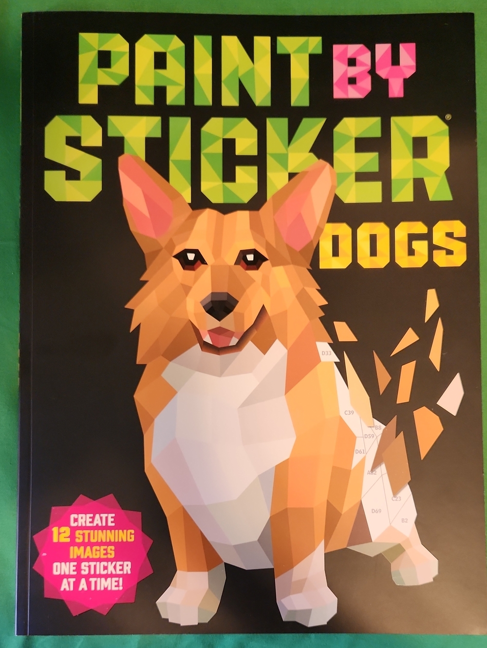 🔥Paint By Sticker Dogs Activity Book - Multicolor